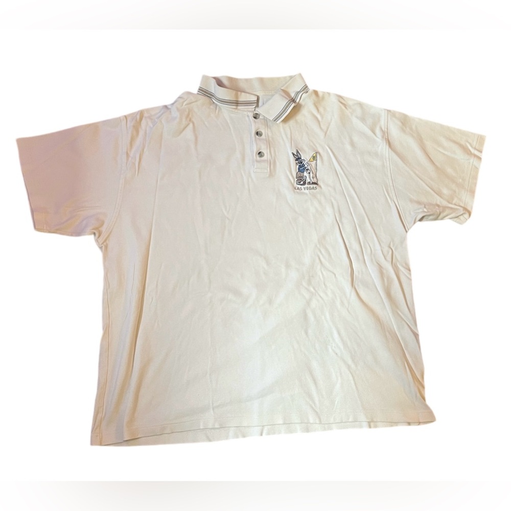 Vintage Warner Brothers Looney Tunes Polo Bugs Bunny